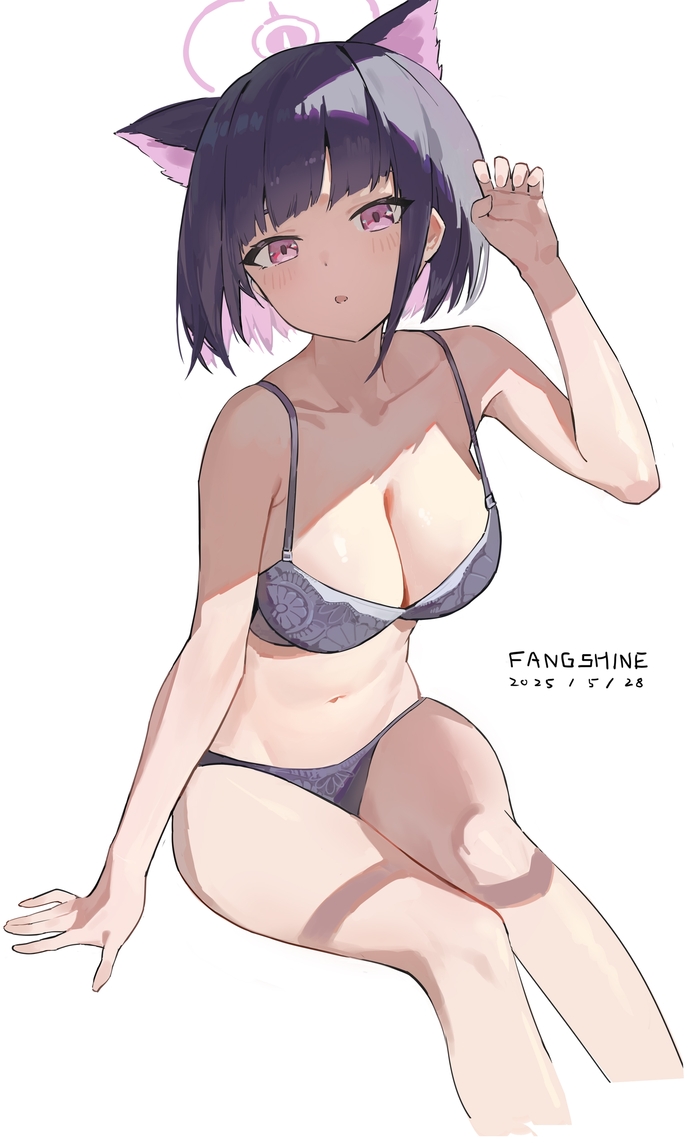 Kazusa - 18+, Anime, Anime art, Animal ears, Blue archive, Kyouyama Kazusa, NSFW