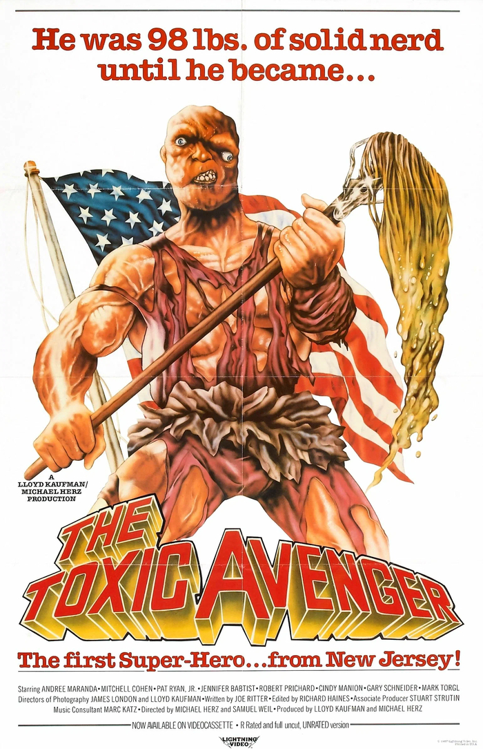 Boobs in The Toxic Avenger (1984) - 18+, Boobs, Movies, Horror, Fantasy, Боевики, Comedy, 80-е, Movies of the 80s, 1984, Longpost, NSFW