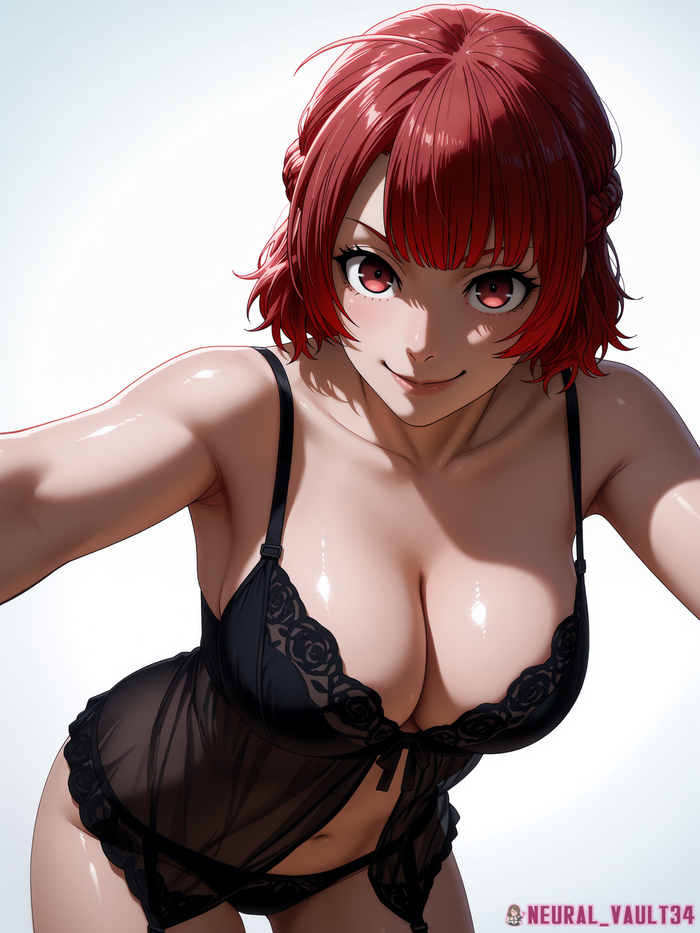 Henri from Blue Lock - 18+, My, Neural Network Content, Neural network art, Anime art, Anime, Hand-drawn erotica, Blue Lock, Longpost, NSFW
