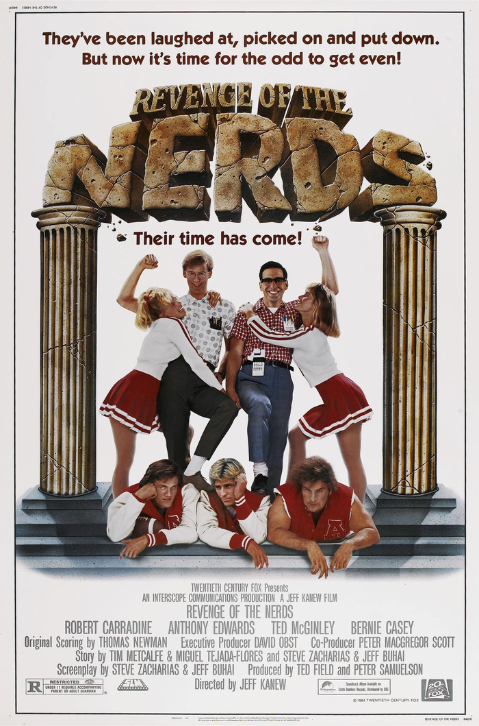 Сиськи в фильме Месть придурков / Revenge of the Nerds (1984) - 18+, Сиськи, Фильмы, Комедия, 80-е, Фильмы 80-х, 1984, Длиннопост, NSFW