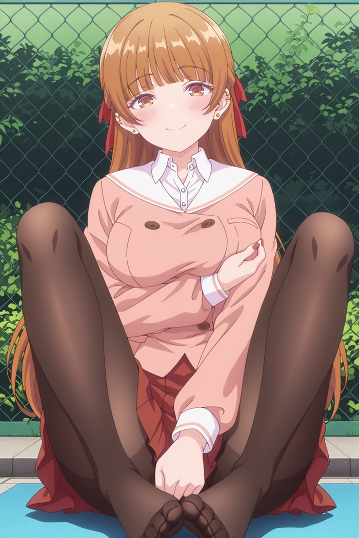 Цундэрэ-подруга детства Hiodoshi Akari из гарема Osananajimi to wa Love Comedy ni Naranai - 18+, Моё, Контент нейросетей, Аниме, Эротика, Арты нейросетей, Stable Diffusion, Попа, Этти, Сиськи, Панцу, Трусы, Нижнее белье, Нейровидео, Без звука, Вертикальное видео, Короткие видео, Видео, Длиннопост, NSFW