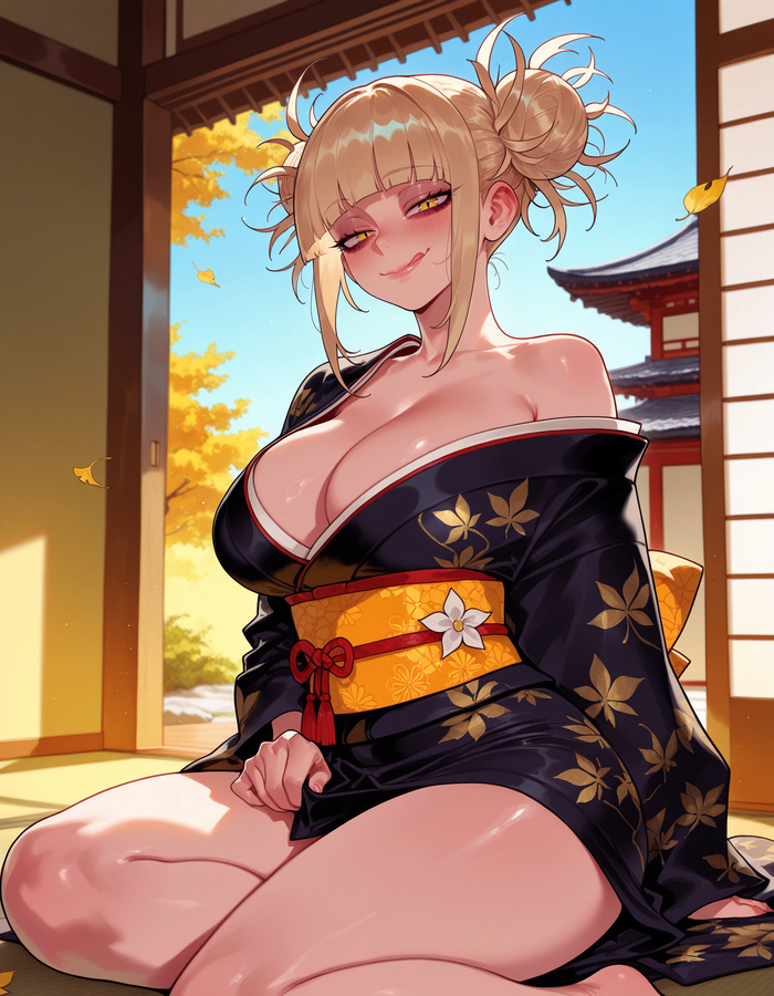 Продолжение поста «Himiko Toga» - Серия Balecxi, 18+, Контент нейросетей, Арт, Аниме, Anime Art, Рисованная эротика, Эротика, Арты нейросетей, Этти, Extra thicc, Boku no Hero Academia, Toga Himiko, Ответ на пост, Длиннопост, Волна постов, NSFW