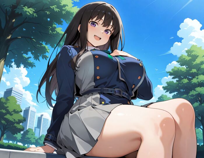 Lycoris Recoil - 18+, Контент нейросетей, Арт, Аниме, Anime Art, Рисованная эротика, Эротика, Арты нейросетей, Lycoris Recoil, Inoue Takina, Extra thicc, Купальник, Bunnysuit, Длиннопост, NSFW