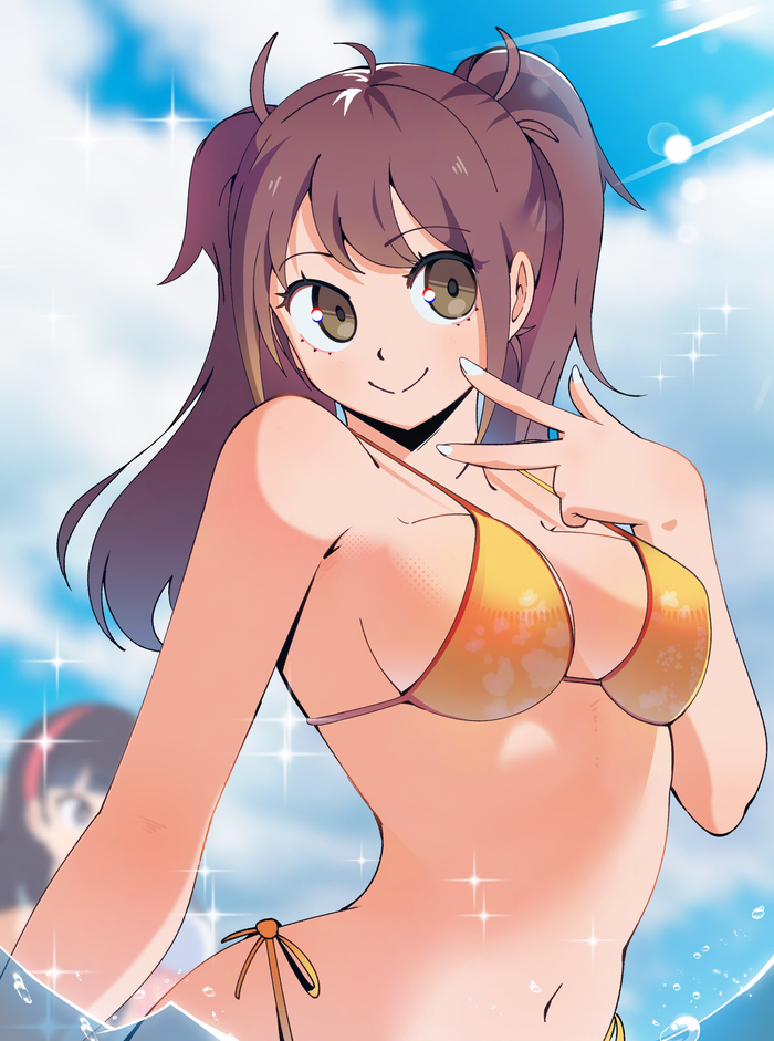 Rice - 18+, Anime art, Anime, Games, Persona, Persona 4, Kujikawa Rise, Amagi Yukiko, NSFW