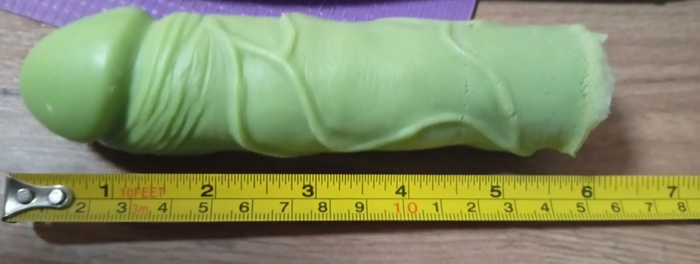 49.5 centimeters PIKABUSHNIK - 18+, My, Soap, 49 and 5, Hobby, Measurements, Mat, Longpost, NSFW
