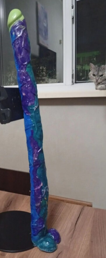 49.5 centimeters PIKABUSHNIK - 18+, My, Soap, 49 and 5, Hobby, Measurements, Mat, Longpost, NSFW