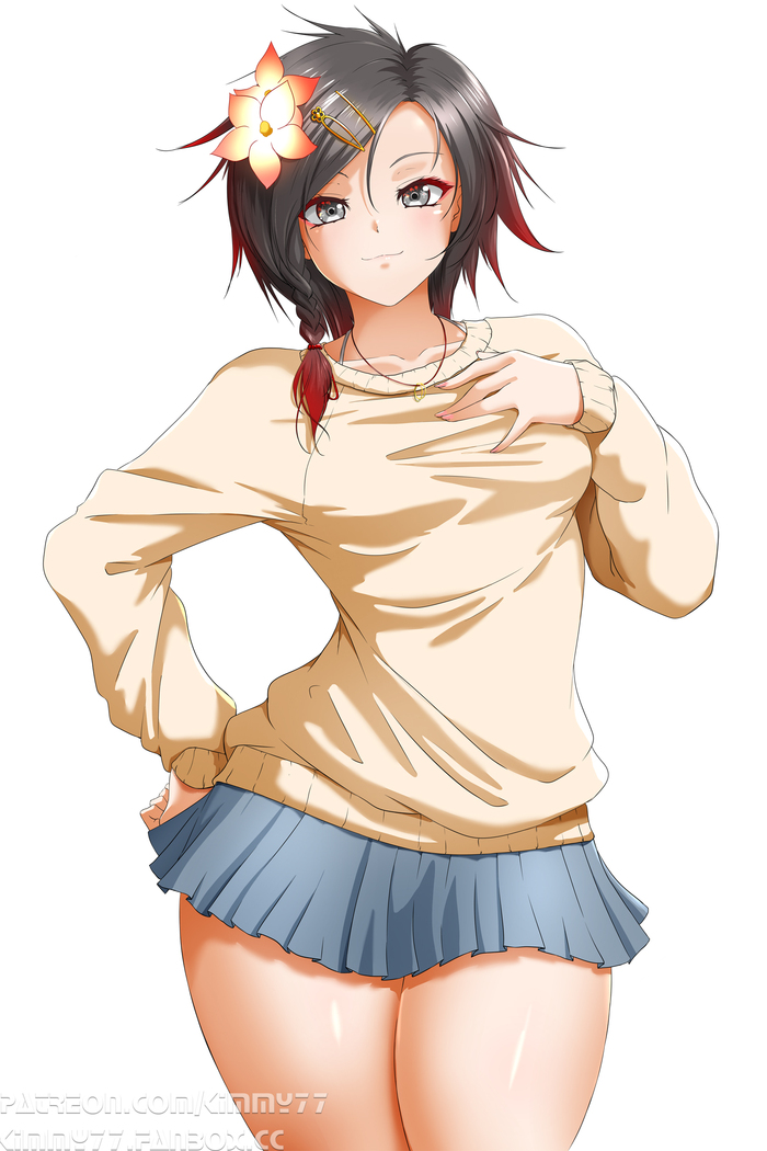 Ruby - 18+, Anime, Pixiv, Anime art, RWBY, Ruby rose, Kimmy77, Longpost, NSFW