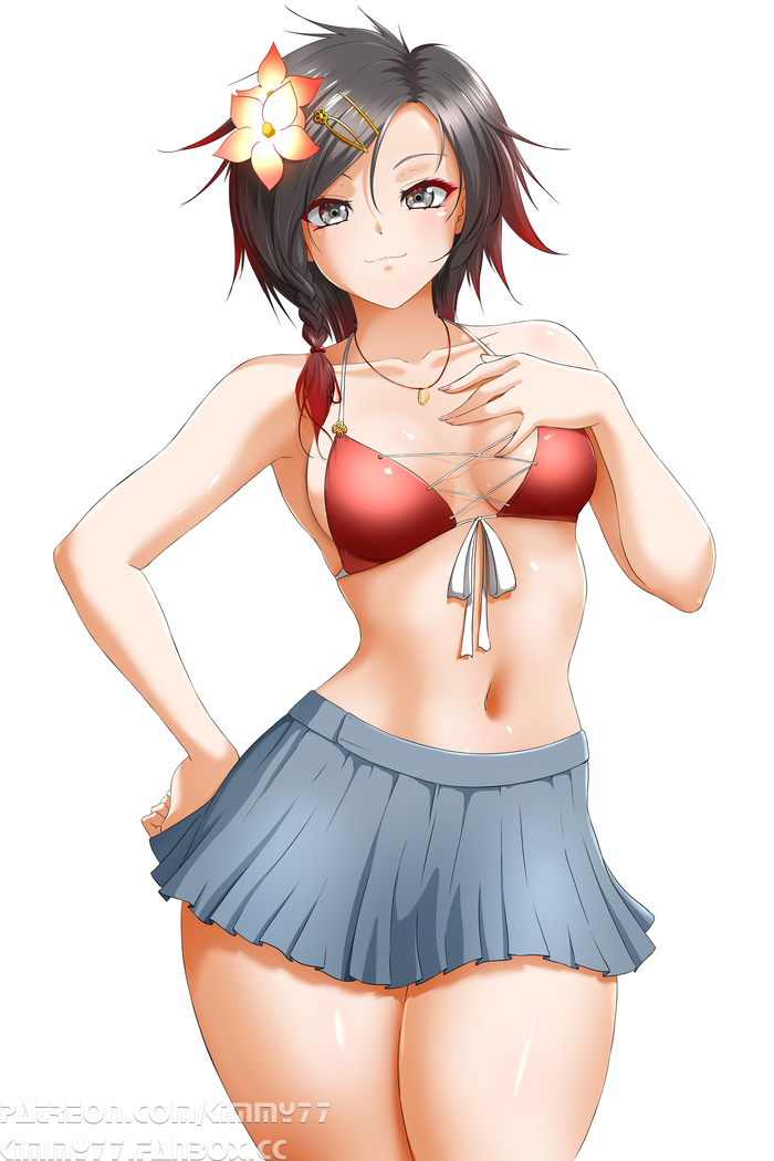 Ruby - 18+, Anime, Pixiv, Anime art, RWBY, Ruby rose, Kimmy77, Longpost, NSFW