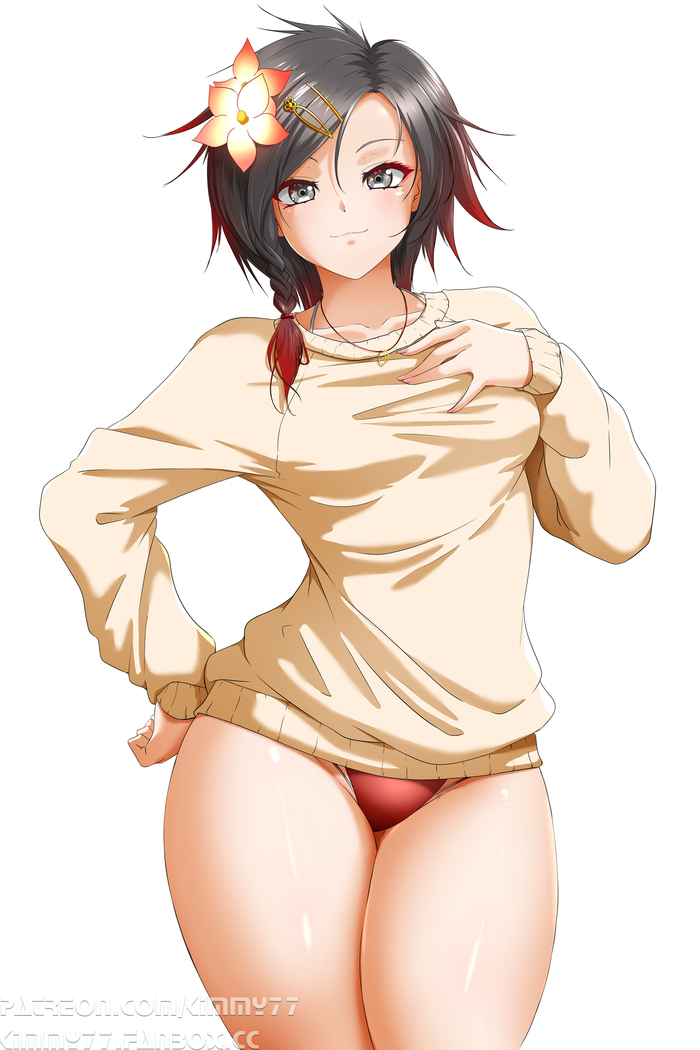 Ruby - 18+, Anime, Pixiv, Anime art, RWBY, Ruby rose, Kimmy77, Longpost, NSFW